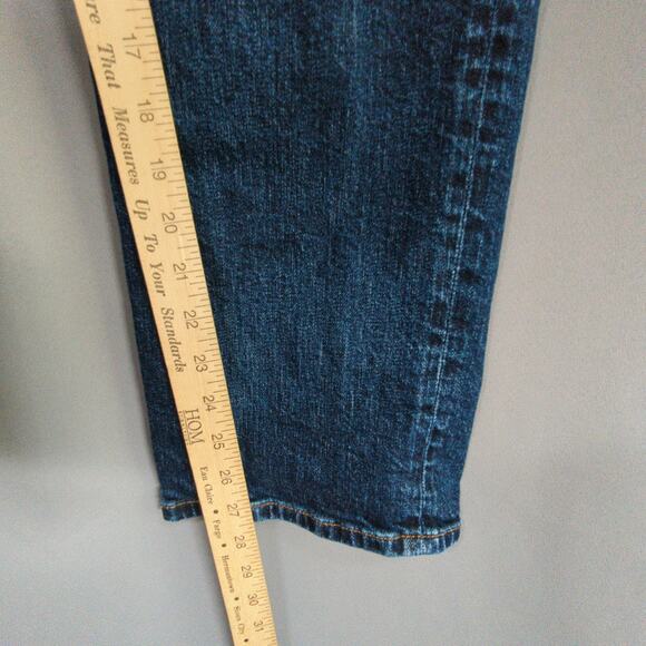 American Eagle Jeans Mens 31x30 Blue Relaxed Straight Flex - Picture 6 of 10